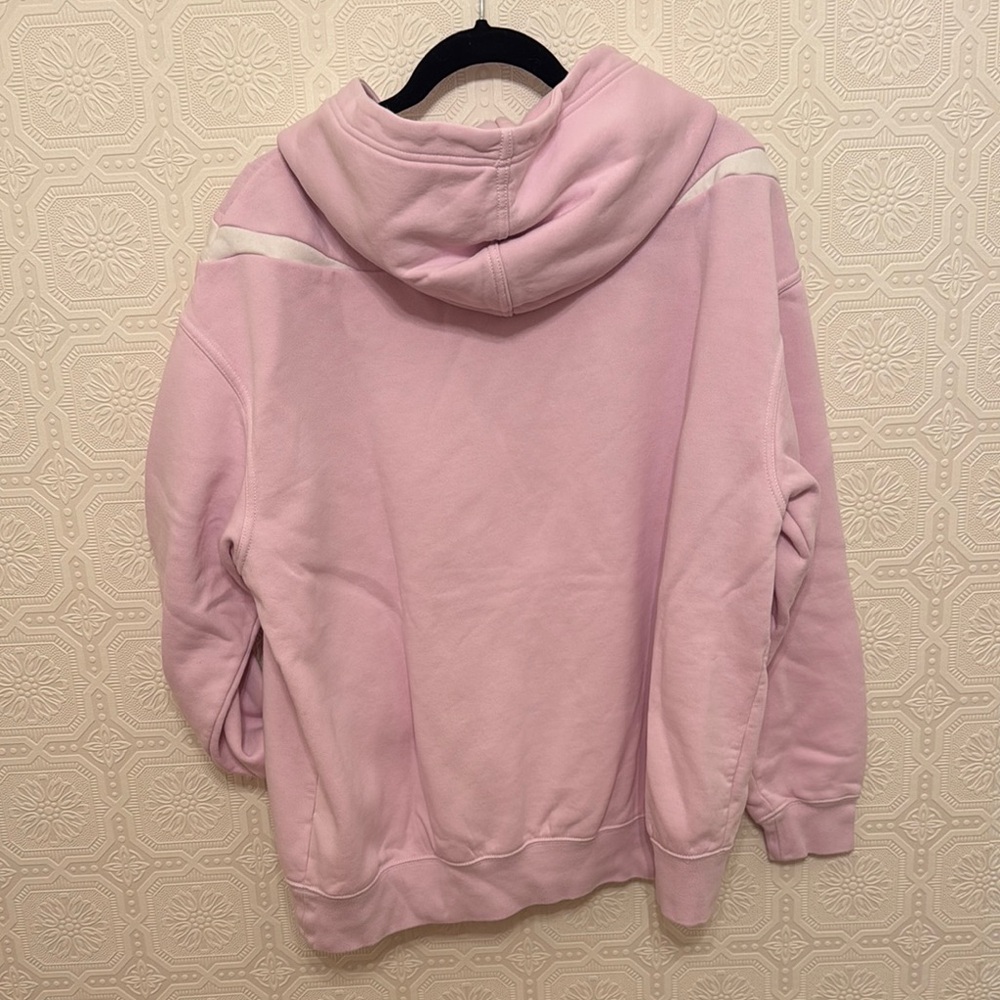 ⬇️ Nike Swoosh oversized hoodie in regal pink with double swoosh logo Size M - Picture 6 of 8